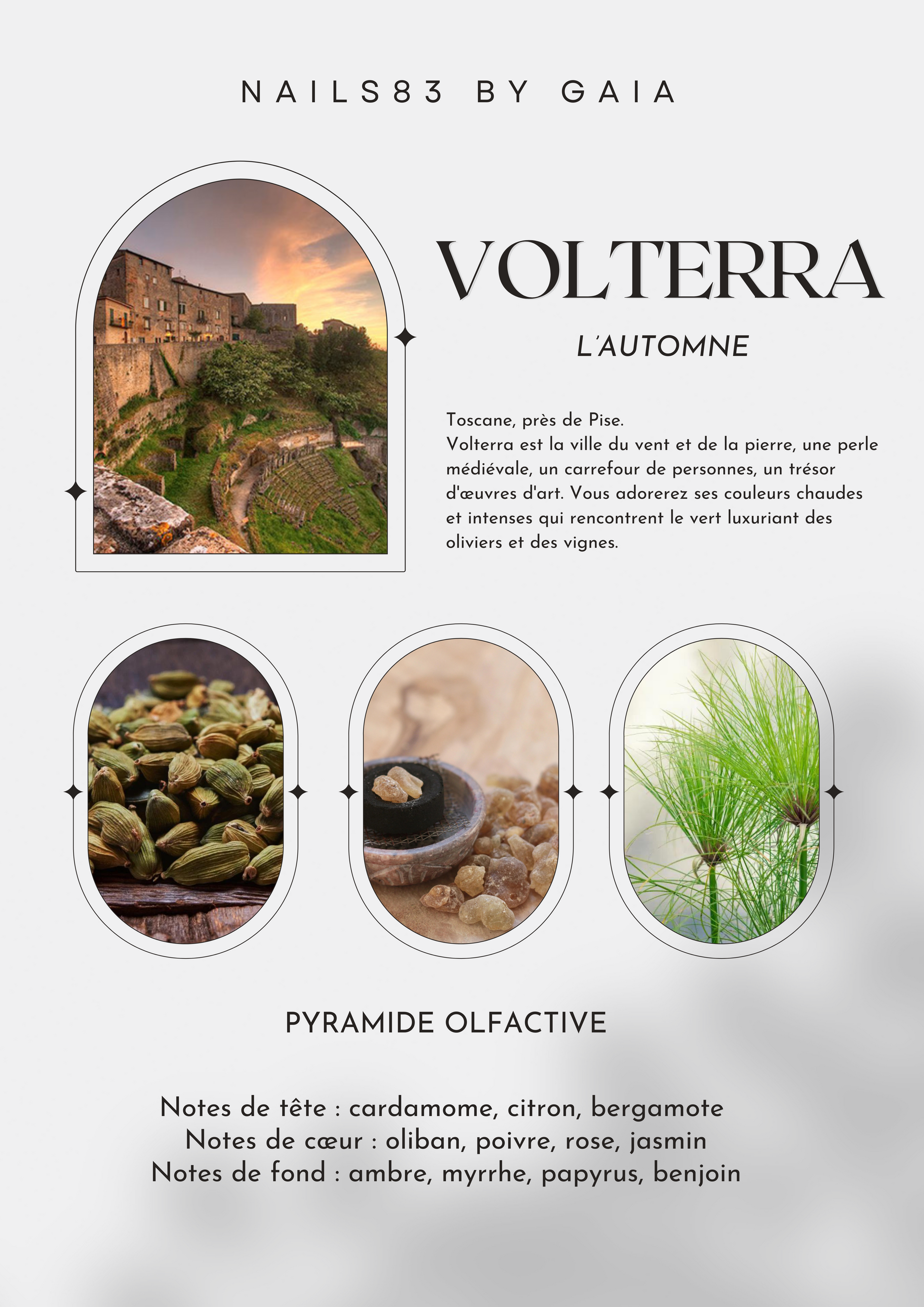 Volterra - Huile parfumé