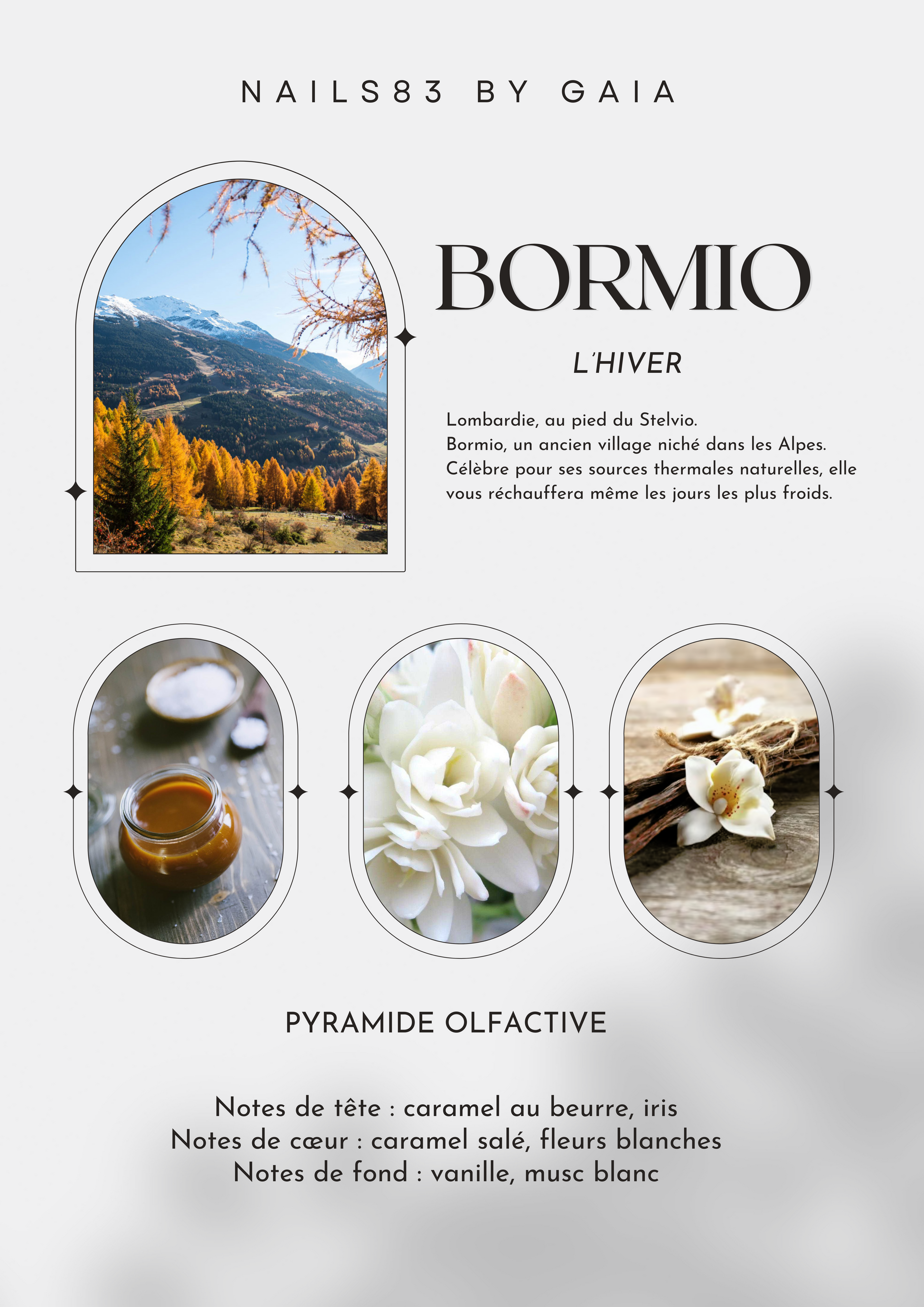 Bormio - Huile parfumé