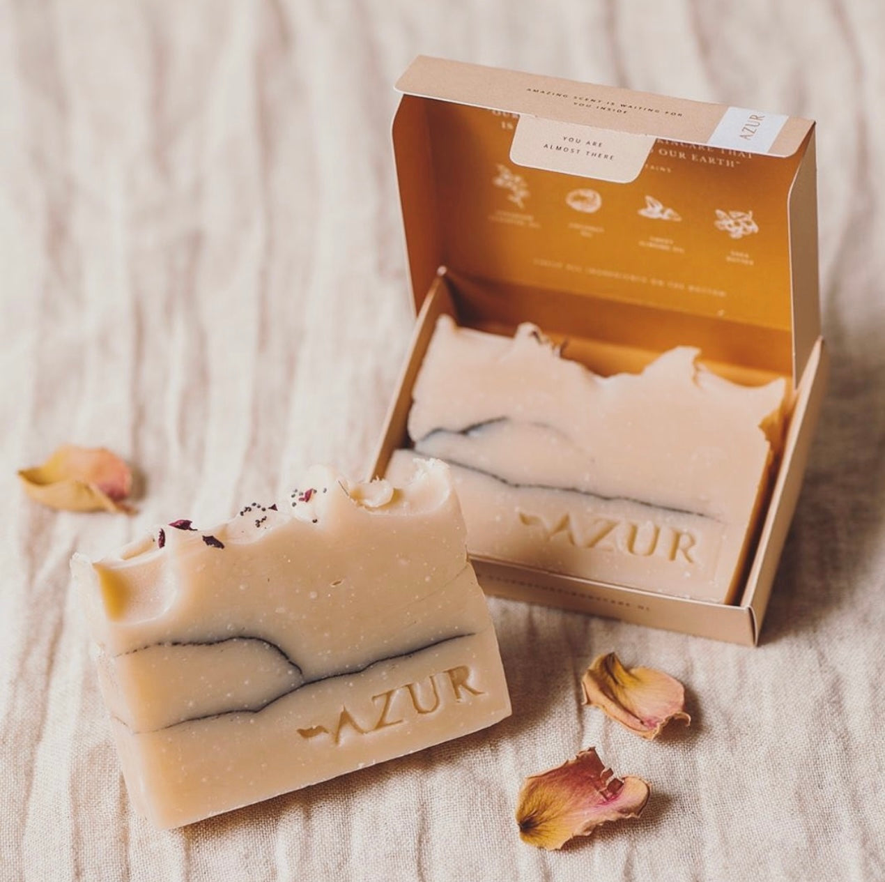 Wild Flower - Savon naturel Azur