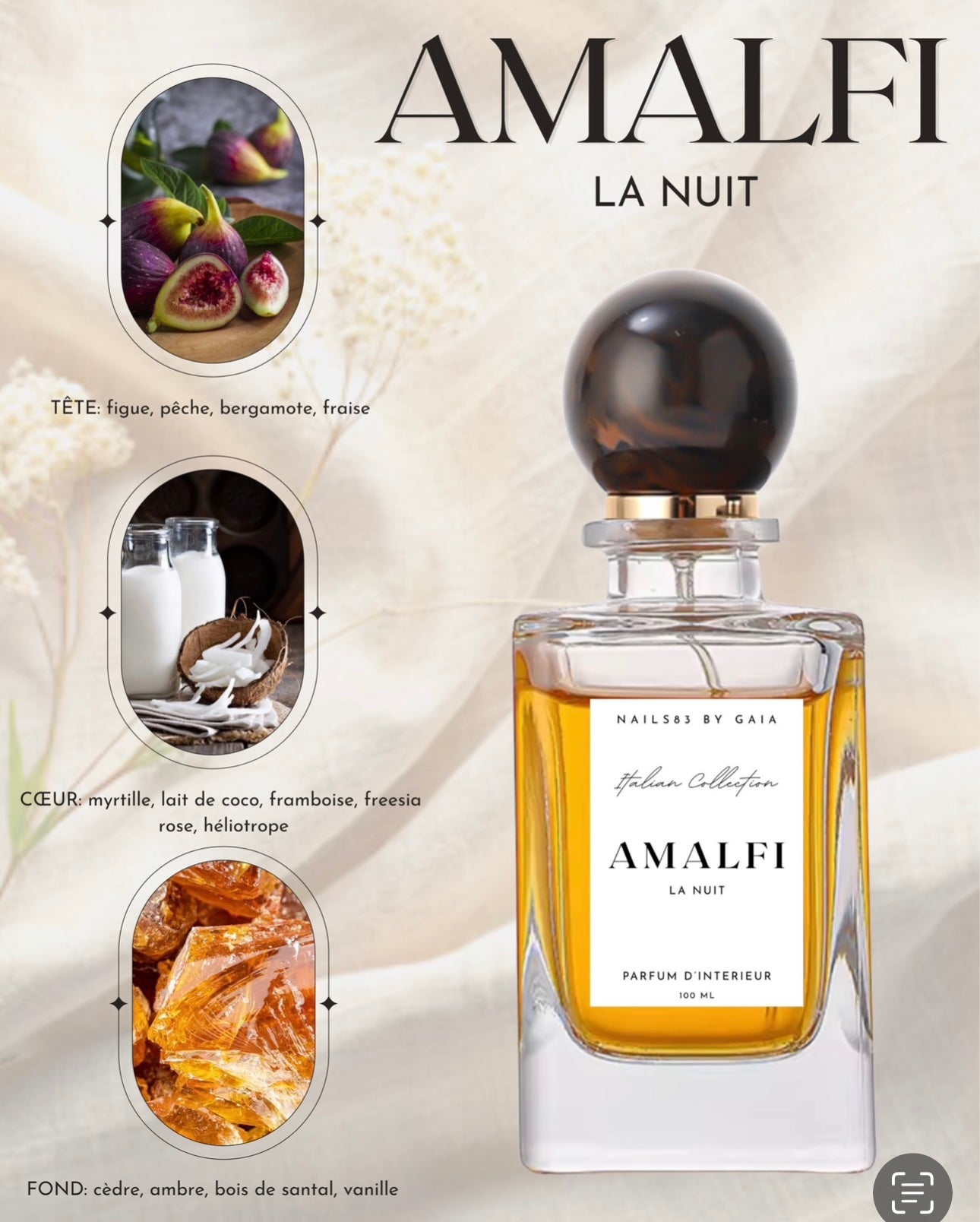 AMALFI LA NUIT - Parfum d’intérieur